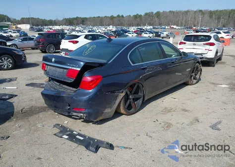 2009 BMW 750Li z USA, uszkodzony, nr VIN WBAKB83589CY60245